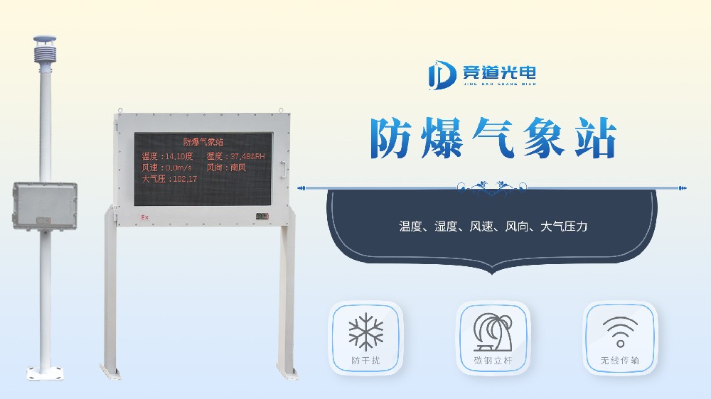一体式防爆气象站特点介绍
