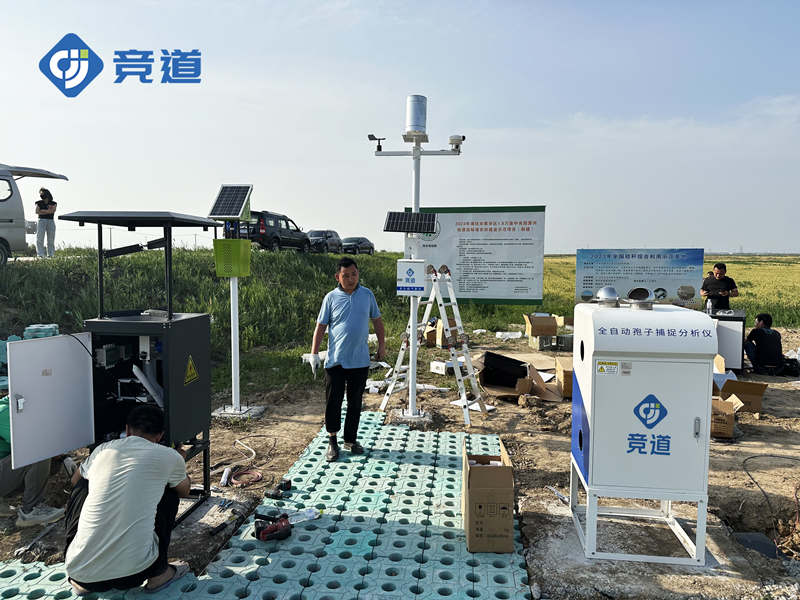 杏盛农业四情监测站使用在高标准农田建设