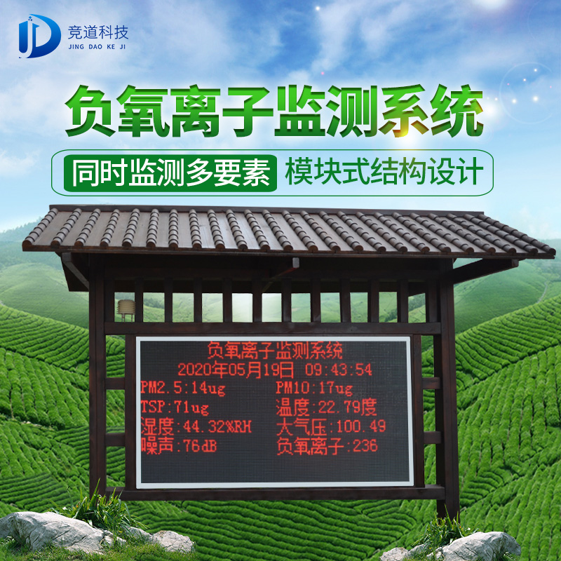 负氧离子及其监测科普来啦，负氧离子监测系统实时监测